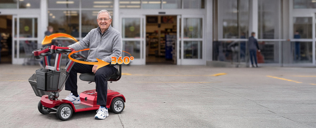 How to Use a Mobility Scooter: A Beginner's Step-by-Step Guide Movcan