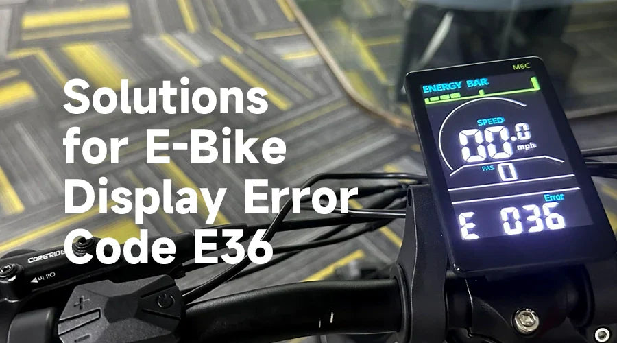 E-Bike Error Codes Explained: MoVcan Diagnostic Guide