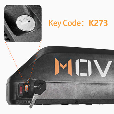 Customized Battery Key Movcan