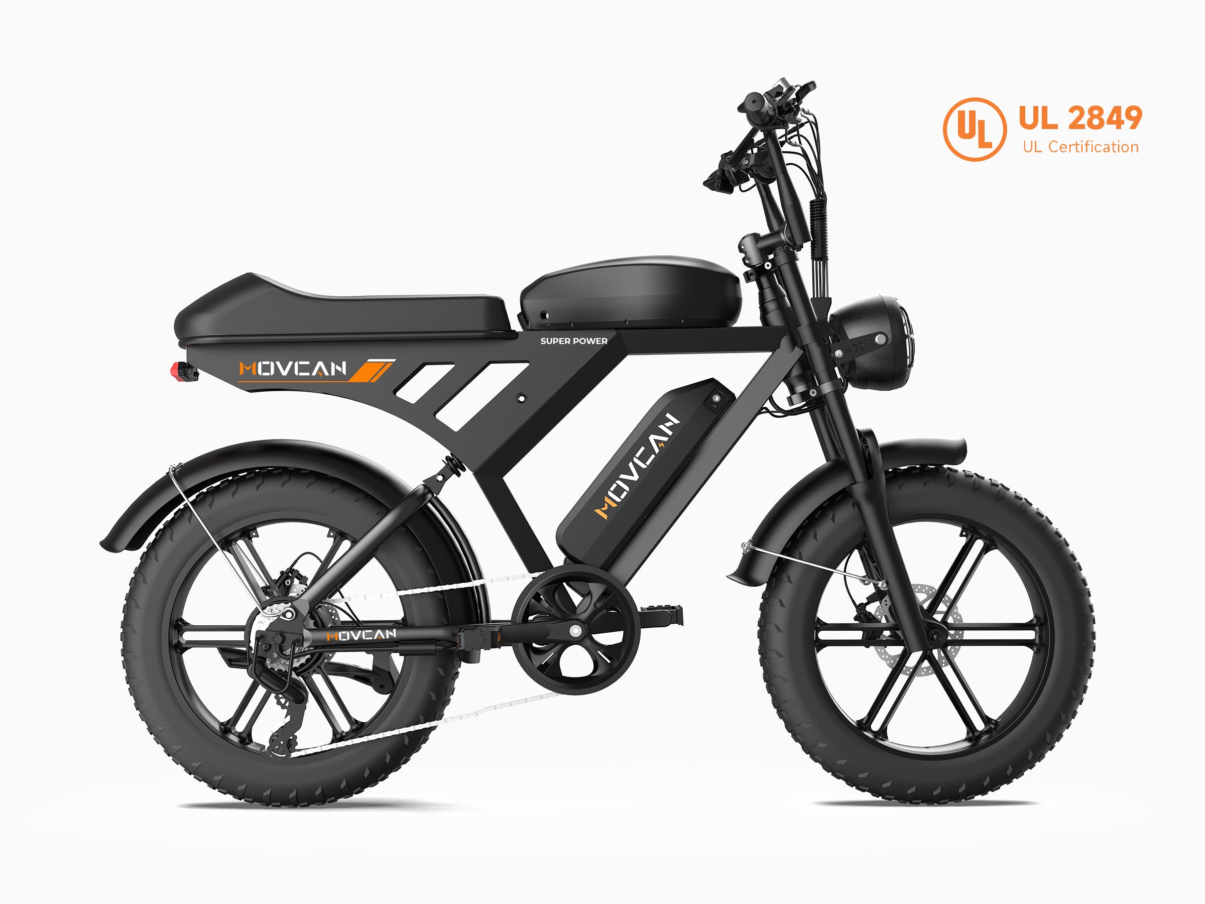 1500W Fat Tire Electric Bike with Dual Battery & 7 Gears — Ideal