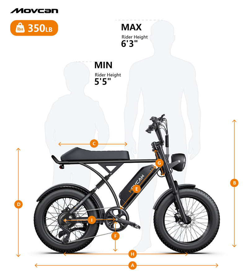 Movcan V60 – Best Budget 1000W Electric Bike
