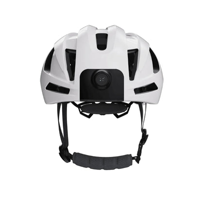 White Raw3 Smart Helmet