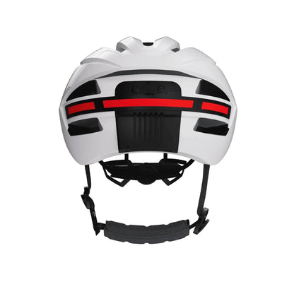 White Raw3 Smart Helmet